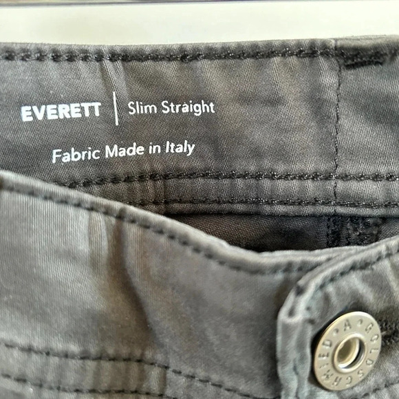 AG Adriano Goldschmied Everett Slim Straight Jeans Dark Gray 34x34 - Picture 7 of 11